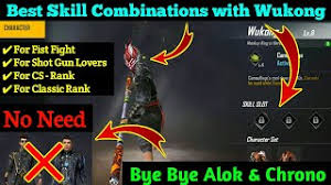 Top 4 slot best character skills combination in free fire | best character in free fire 2020 most demanding character in free fire. 2021 Best Characters Skill Combination With Wukong Character Tips And Tricks For Free Fire Hindi Youtube