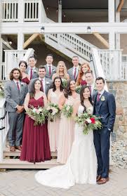 A Romantic Burgundy And Blush Wedding In New Jersey Burgundy And Blush Wedding Burgundy Wedding Blush Wedding