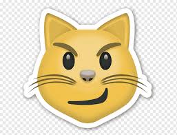 The most common laughing cat emoji material is ceramic. Cat Emoji Sticker Smile Heart Cat Face Animals Carnivoran Png Pngwing