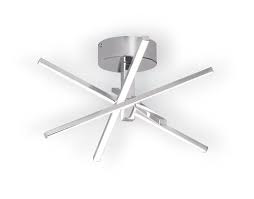 Bel air lighting 5 light 16 inch chrome ceiling fixture with. Patriot Lighting Norm Chrome Integrated Led Flush Mount Ceiling Light At Menards