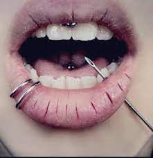 Pierced Facial Piercings Body Piercings Piercing