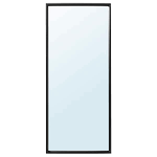 The clever idea makes the room appear larger as the mirrors reflect the objects back into the room. Nissedal Black Mirror 65x150 Cm Ikea
