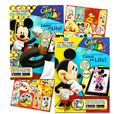 Louie, dewey and huey the donald's nephews. Mickey Mouse Clubhouse Coloring Book Set 2 Books Mickey Mouse And Minnie Mouse Walmart Com Walmart Com