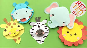 5 Safari Animal Bookmark Diys Zebra Lion Giraffe Elephant Hippo Bookmark Corner Diys Youtube Animal Crafts For Kids Elephant Crafts Corner Bookmarks