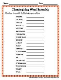 Thanksgiving Activities For Elementary Students Thanksgiving Words Thanksgiving Activities Thanksgiving Kids