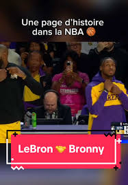 LeBron et Bronny James : Premier Duo Père-Fils dans la NBA