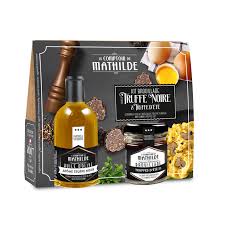 Scrambled Egg Set Witgh Black Truffle Flavour And Summer Truffle Olive Oil 5cl