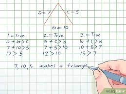 But, how can we find area of triangle if we know only the coordinates of vertices of triangle. How To Determine If Three Side Lengths Are A Triangle 6 Steps