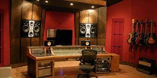 The maple top studio desk is designed for professional music studio used. How To Design The Perfect Home Music Studio Electronic House