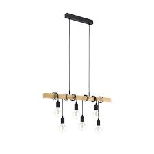 hangeleuchte cora lampe deckenlampe holz lampe holz gluhbirne