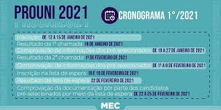 The monthly payments are advances on 50% of the ctc that you can claim on your 2021 tax returns when you file your taxes in early 2022. Mec Divulga As Datas Do Prouni 2021 1 Inscricoes Serao Em Janeiro