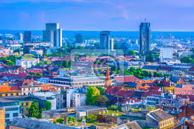Djk zagreb kroatien kassel, kassel. Zagreb Stadtbild Luftbild Der Hauptstadt Zagreb In Kroatien Leinwandbilder Bilder Croat Stadtlandschaft Zagreb Myloview De