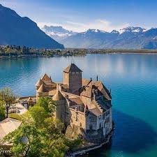 love of switzerland on instagram this is the chateau chillon at lac leman lake geneva lac leman i switzerland tourism switzerland travel guide lake geneva