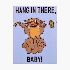 Simply choose from our growing collection of hang in there cat keychains. Hang In There Baby Cat Poster By Junglejimbay Redbubble