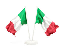 Italy emoji is a flag sequence combining regional indicator symbol letter i and regional indicator symbol letter t. Two Waving Flags Illustration Of Flag Of Italy