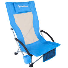 Kingcamp Low Sling Beach Camping Concert Folding Chair Low And High Mesh Back Two Versions Beach Chairs Outdoor Rocking Chairs Folding Chair