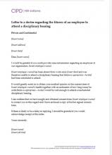 I hope you will consider my request i'm afraid that i would be unable to keep our appointment this tuesday 28th october. Managing Discipline Cipd Hr Inform