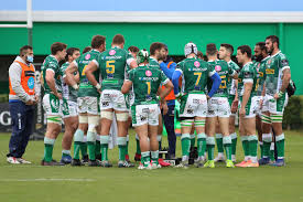 Vintage benetton polo rugby shirt sz 54 m/l white blue striped made in italytop rated seller. Benetton Rugby The Dates Of The First Three Games Of The Lions In The Rainbow Cup Have Been Made Official 80min