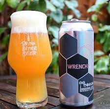 A Fruity And Juicy Neipa Industrial Arts Brewing Wrench New England Ipa 6 8 Abv Taste Of Citrus Guava Craft Beer Snob Craft Brewing Craft Beer