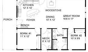 1,220 sq ft contemporary cabin house plan, 2 bedrooms, 1.5 baths, open concept living dining area equipped with a kitchen and a powder room. 21 Fresh 1200 Sq Ft Homes House Plans