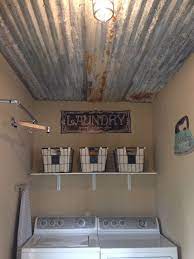 Keep basic and decorate your laundry room in primitive style. Rustic Laundry Room Lighting Ecsac