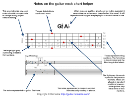 Notes Guitar Neck Chart Help Ricmedia Guitar