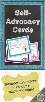 Encourage Self Awareness And Self Advocacy In Special Needs Students With These Fun And Colourful Self Advocacy C Self Advocacy Special Needs Students Advocacy