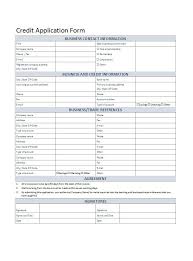 Credit Application Form 02 Application Form Job Application Form Application