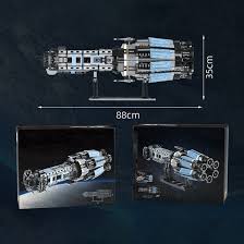 AGATHA KING Langförmiges Sci-Fi-Schlachtschiff-Raumschiff Klemmbausteine