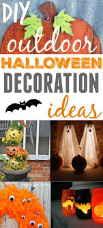 To make your own for decorations or giveaways, stop by mochimochi land to get anna hrachovec's useful pattern. Diy Outdoor Halloween Decoration Ideas The Creek Line House