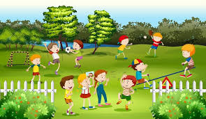 Meistgespielte blumen spiele & garten spiele. Kinder Die Spiele Im Park Mit Zaun Spielen Download Kostenlos Vector Clipart Graphics Vektorgrafiken Und Design Vorlagen