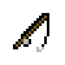 Fishing Pole To Fish Minecraft Pixel Art Mommy Crafts Pixel Art