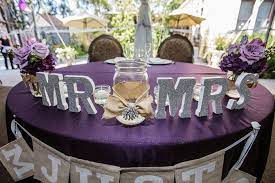 Christina Michael Purple And Silver Wedding Silver Wedding Decorations Wedding Cake Table