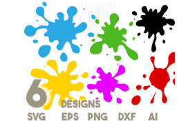 Download Paint Splatter Svg Paint Splats Svg Splatter Svg File 276891 Svgs Design Bundles