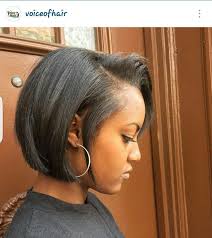 Voiceofhair Cute And Simple Bob Short Relaxed Hairstyles Natural Hair Styles Short Hair Styles Easy