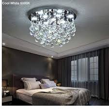 Maybe you would like to learn more about one of these? Modern K9 Crystal Chandelier With 9 Lightsgu10 Bulbsflush Etsy In 2021 Bedroom Ceiling Light Chandelier Bedroom Crystal Ceiling Light