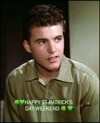 Good day to EVERYONE- ❤️🌹☕️🍩🍪🥛 ☔️ ⛄️ 🌞 Hope YOU have a super lucky St  Patrick's Day weekend- 🍀🎶🎸🍀 🚗 📺 🍀 ⛳️ 🎣 🏂🍀 (Today we remember  family friend of the