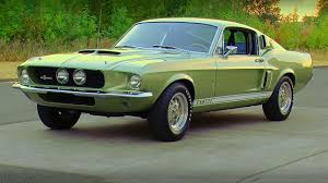 Today We Have Beautiful Light Green Metallic 1967 Shelby Gt350 Which Is A Lot More Refined Version Of The Ordinary Ford Mustang Classic Ford Mustang Mustang