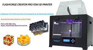Flashforge Creator Pro Dual Extruder 3d Printer 3d Printer Designs 3d Printer 3d Printing Machine