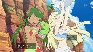 Pokemon Lillie Mallow Pokemon Heroes Pokemon Characters Pokemon