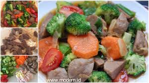Mukbang resep babat gongso oseng babat simple tapi maknyoss. Resep Tumis Bakso Brokoli Sajian Murah Meriah Dan Bikin Sehat Modern Id