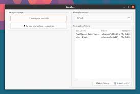 It´s very simple and easy to use. Identify Songs On Your Linux Desktop Using Songrec A Shazam Client For Linux Linux Uprising Blog