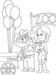 Carl Ed Ellie Palloncini Disney Up Disegni Da Colorare Disegni Da