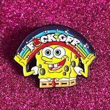 Maybe you would like to learn more about one of these? Accessories 315 Spongebob Rainbow Meme Enamel Pin Poshmark