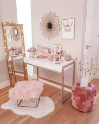 Room Decor Pink Small Spaces Cute House Ideas Pink And Gold Vanity Corner Gold Bedroom Decor Bedroom Decor Room Decor