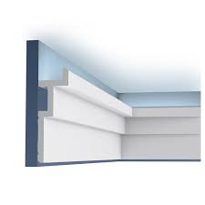 Standard sheets of foam are cut slightly larger than the listed size to compensate for shrinkage during packaging, transit, and delivery. Cornice Moulding Orac Decor C396 Modern Steps Decorative Moulding For Indirect Lighting Crown Moulding Contemporary Design White 2 M Orac Decor