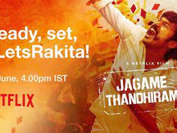 Dhanush's much awaited movie jagame thandhira will start streaming on netflix from today after 4 pm indian standard time. Hjbtbqks Fq8im