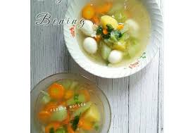 Penentuan kadar vitamin c dengan iodimetri. Resep Sayur Bening Wortel Labu Siam Kentang Dan Telur Enak