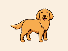 Pups meet the mighty twins. Golden Retriever Designs Themes Templates And Downloadable Graphic Elements On Dribbble