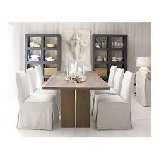 Miles Side Chair Slipcover Crate Barrel Large Dining Room Table Slipcovers For Chairs Dining Table Set Designs